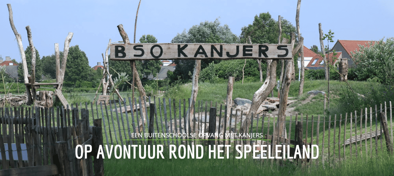 Buitenspeelterrein van BSO Kanjers